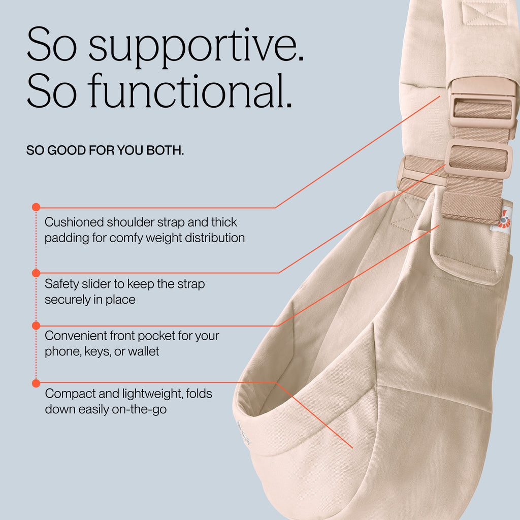 Upsie Sling Carrier - Natural Beige