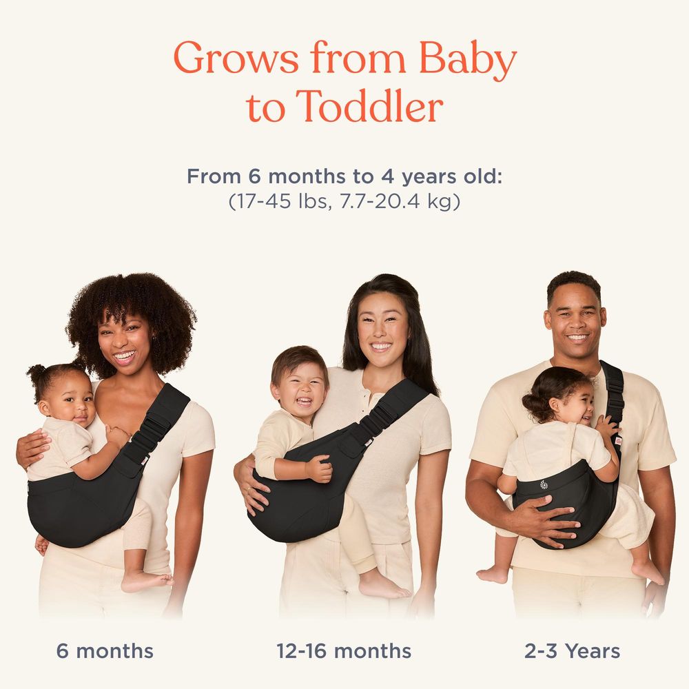 Onyx Black Upsie Sling Carrier