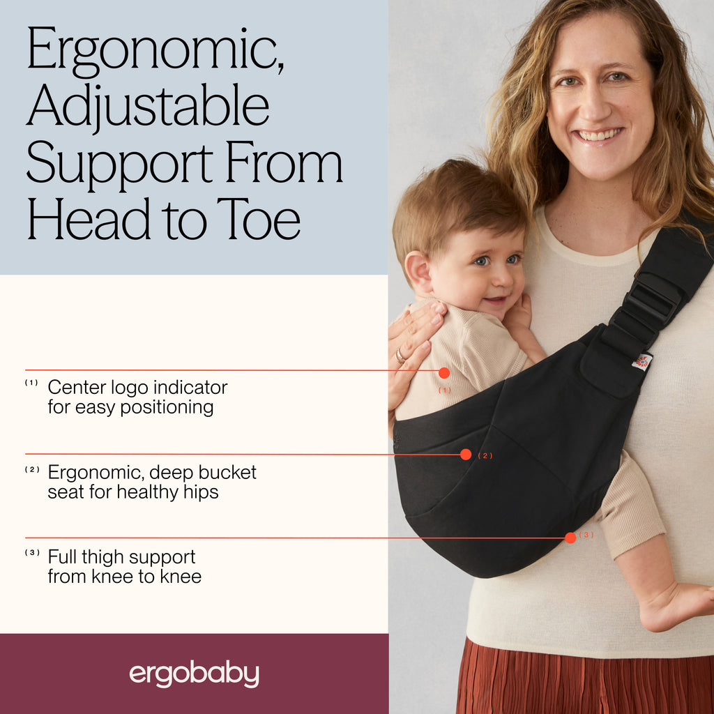 Onyx Black Upsie Sling Carrier