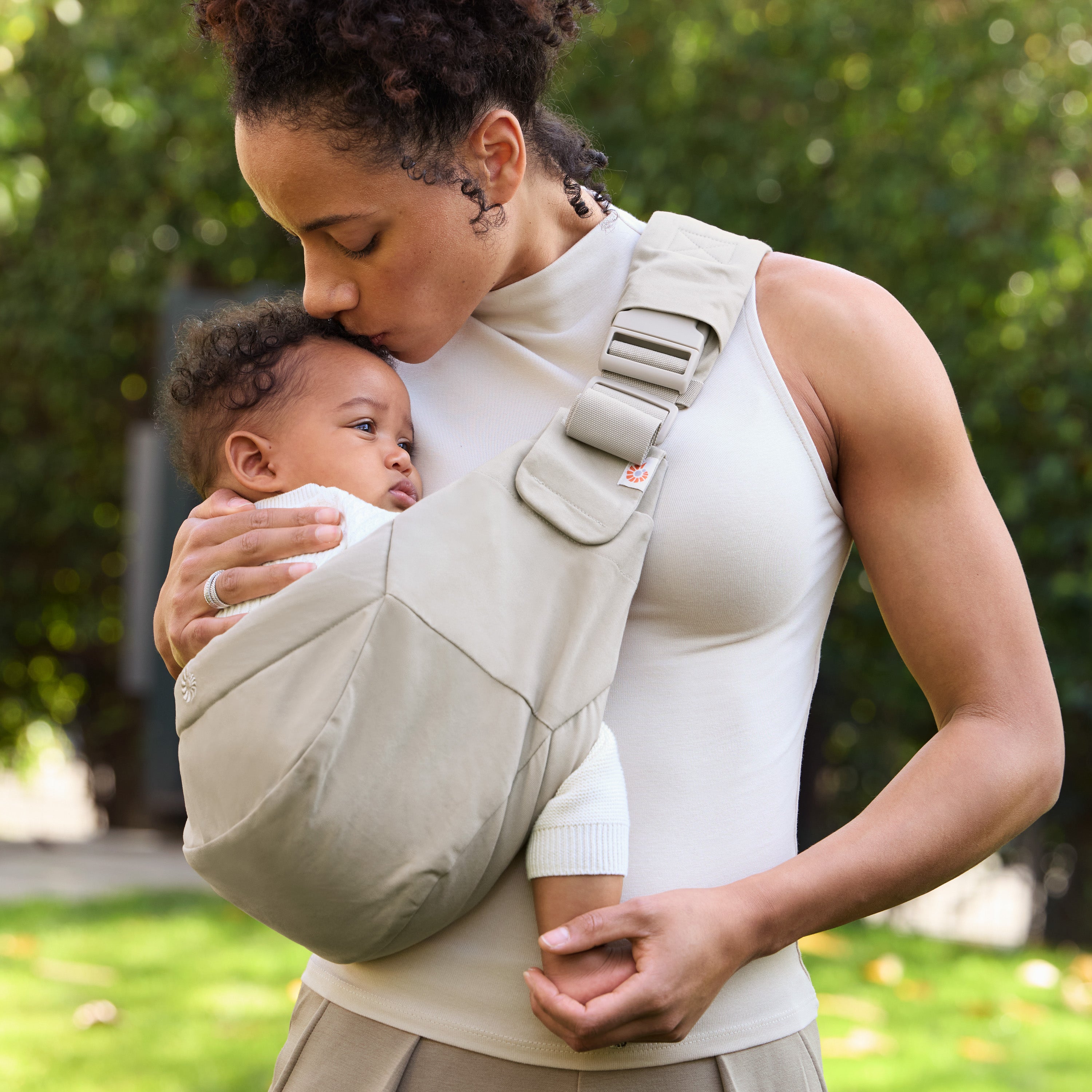 Upsie Sling Carrier - Soft Olive