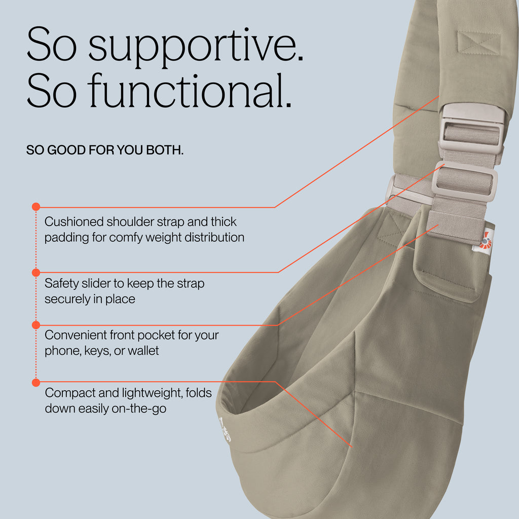 Upsie Sling Carrier - Soft Olive