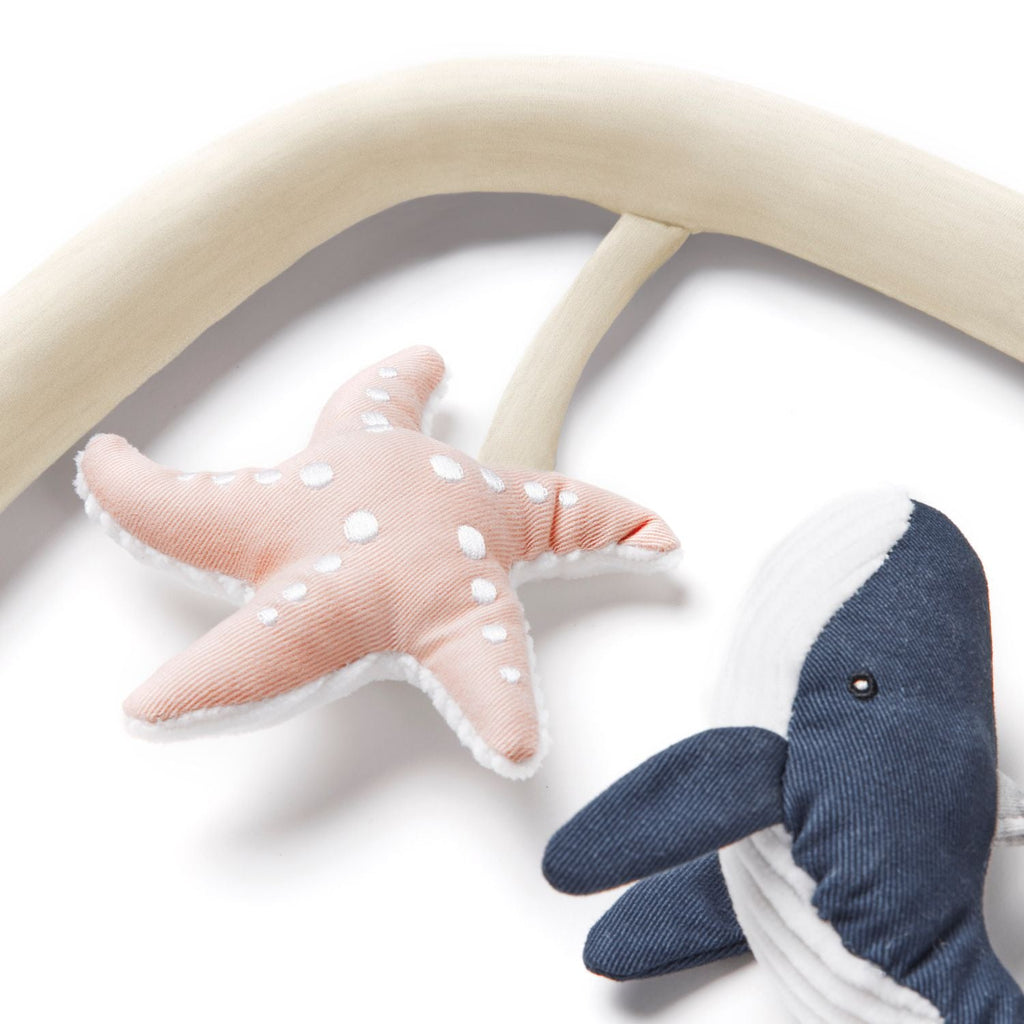 Ocean Wonders Evolve 3 in 1 Bouncer Toy Bar - Cream