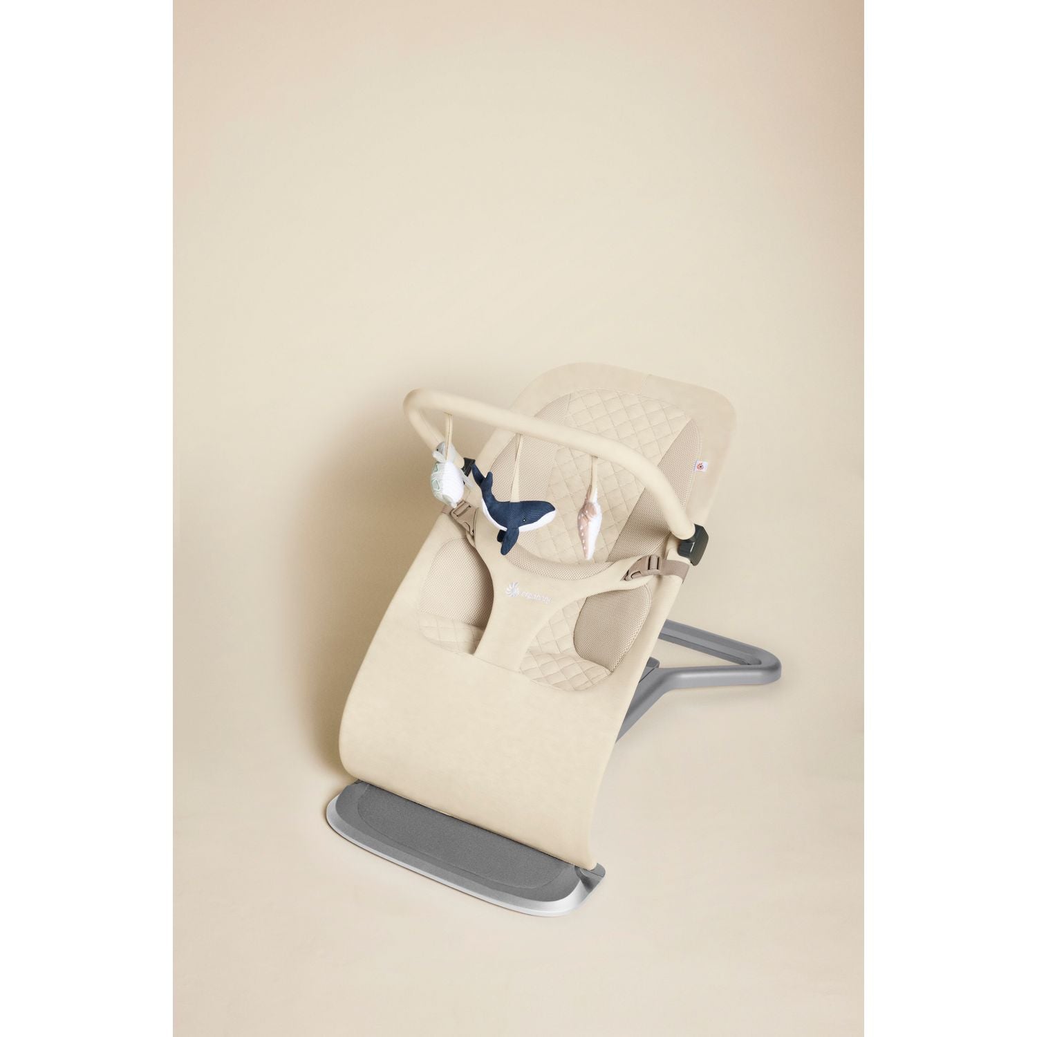 Ergobaby Evolve 3 in 1 Bouncer Toy Bar - Ocean Wonder Cream