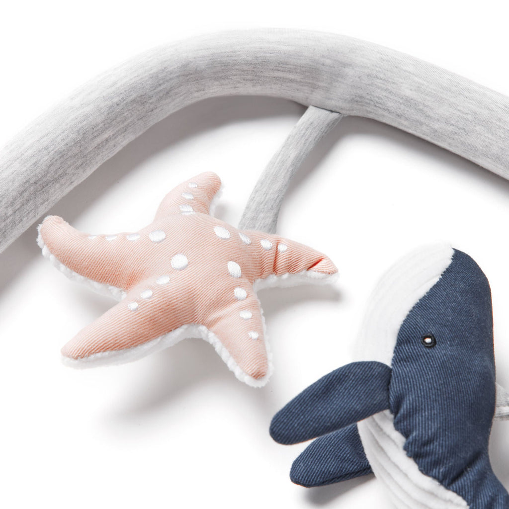Ocean Wonders Evolve 3 in 1 Bouncer Toy Bar - Light Grey