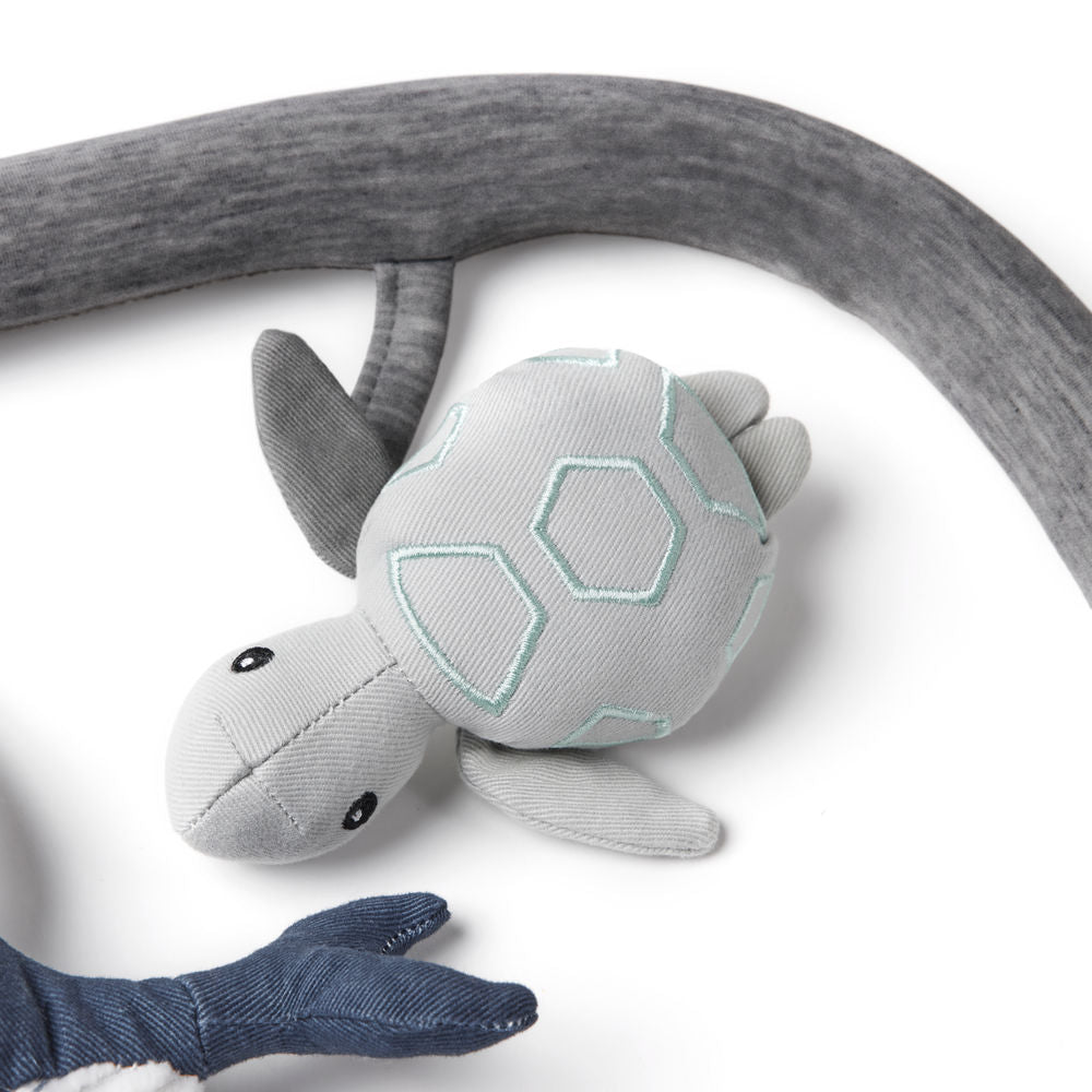 Ergobaby Evolve 3 in 1 Bouncer Ocean Wonder Toy Bar - Charcoal Grey