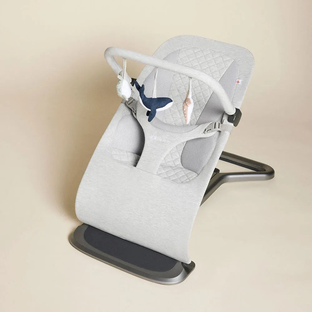 Ocean Wonders Evolve 3 in 1 Bouncer Toy Bar - Light Grey