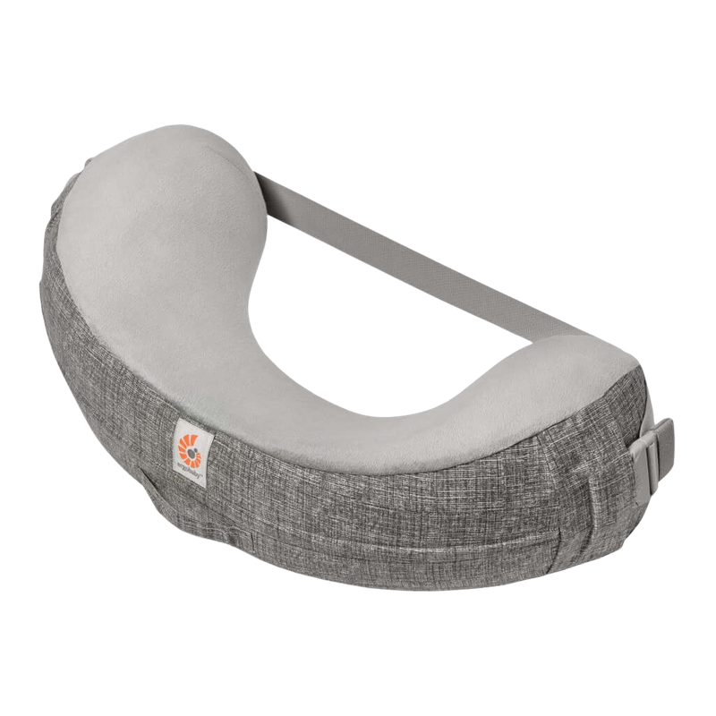 Natural Curve Nursing Pillow - Heather Grey